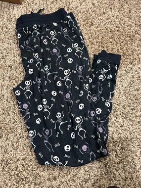 Little Sleepies Women’s Black Skeleton Print Pajama Pants